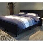 Boxspringcombinatie M-Ray, Valencia Deluxe, zwart
